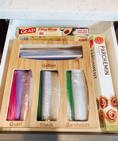 Zip lock Bag Organizer