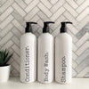 Simplistic Collection - 16 oz  Bathroom Bottle set