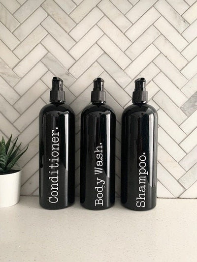 Simplistic Kitchen Bottle Set