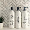 French Collection - 16 oz Bathroom Bottle Set