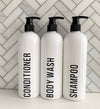 Bold Collection - Bathroom Bottle Set