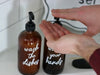 Wash your hands/ Wash the dishes -Glass Dispenser- 16 oz