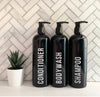 Bold Collection - 16 oz Bathroom Bottle Set Shampoo