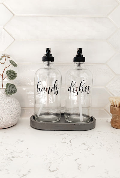 Hand and Dish Soap Dispensers - 16 oz