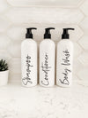 Graffiti Collection- 16 oz Bathroom Bottle Set