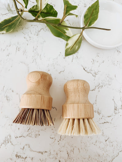 Sisal/Palm Bamboo Pot Brush