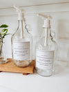 Laundry Soap Jug  ( Clear) - 1/2 Gallon