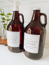 Laundry Soap Jugs -( Amber)  1/2 Gallon