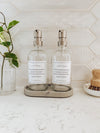 Luxury Collection with Metal Pump- Glass Hand and Dish Soap Dispensers